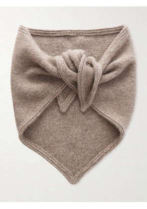 The Row - Pyrite Cashmere Scarf - Brown - One size