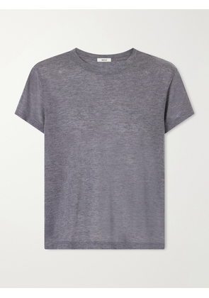 AGOLDE - Adine Lyocell-jersey T-shirt - Gray - x small,small,medium,large,x large