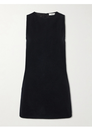 RIER - Wool-fleece Mini Dress - Black - xx small,x small,small,medium,large