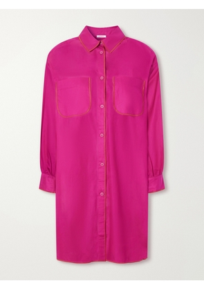 Eres - Colorama Cotton Shirt - Pink - small,medium,large