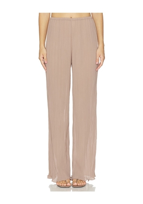 Lovers and Friends Delilah Pant in Brown. Size XXS. Also in XS, S, M, L, XL.