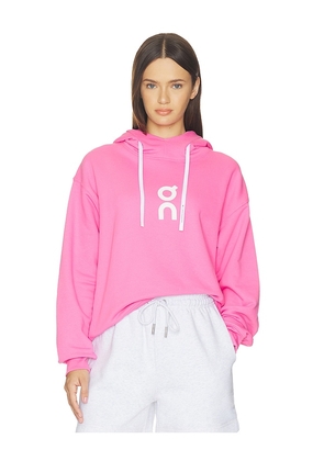 On Club Hoodie in Pink. Size XS. Also in S, M, L.