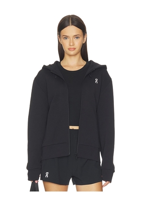 On Focus Tech Zip Hoodie in Black. Size XS. Also in S, M, L.