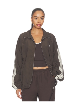 P.E Nation Radius Jacket in Brown. Size S. Also in XS, M, L, XL.