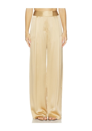 The Sei Relaxed Trouser in Brown. Size 0. Also in 2, 4, 6, 8.