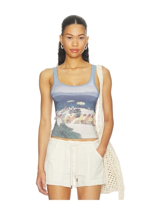 Yellow The Label Fara Tank Top in Multi. Size S. Also in XS, L, XL.