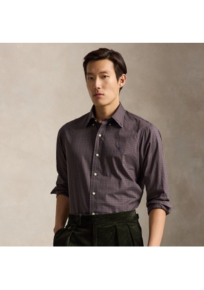 Custom Fit Plaid Twill Shirt