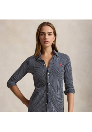 Striped Cotton Interlock Shirt