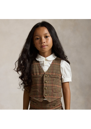 Plaid Double-Knit Waistcoat