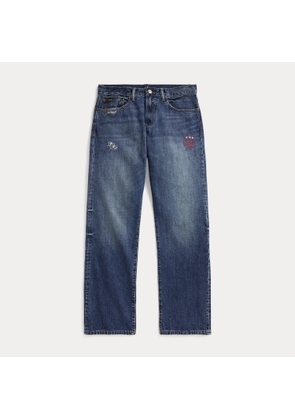 Hampton Straight Distressed Jeans