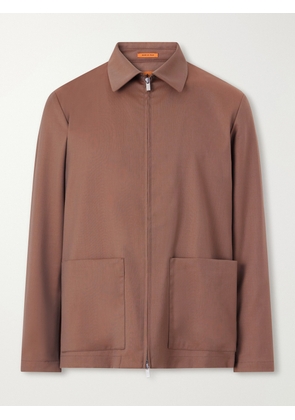 Barena - Cotton-Blend Gabardine Overshirt - Men - Brown - IT 46