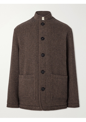 Massimo Alba - Chevrolet Reversible Herringbone Wool-Blend Jacket - Men - Brown - S