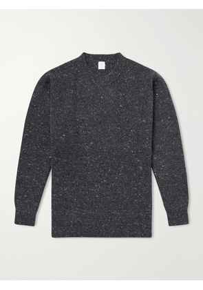 Eleventy - Ribbed Wool-Blend Sweater - Men - Gray - XS