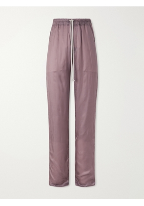 Rick Owens - Dietrich Straight-Leg Shell Drawstring Trousers - Men - Purple - IT 48