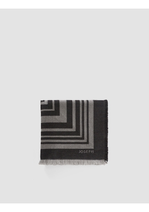 Neoma Wool Jacquard Scarf - One Size