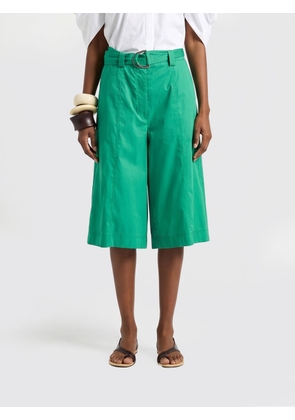 LIVIANA CONTI Shorts Woman color Green
