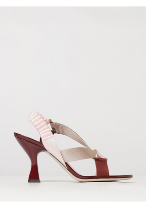 FENDI Heeled Sandal Woman color Baby Pink