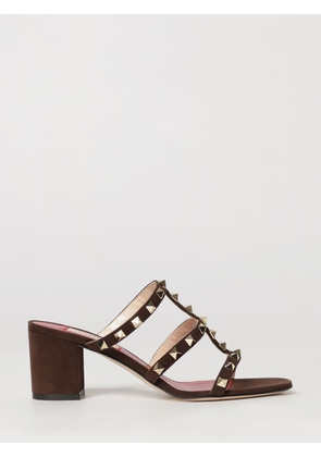 VALENTINO GARAVANI Heeled Sandal Woman color Brown