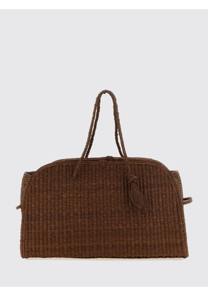 JACQUEMUS Le Turismo Raffia Shoulder Bag with Double Handle