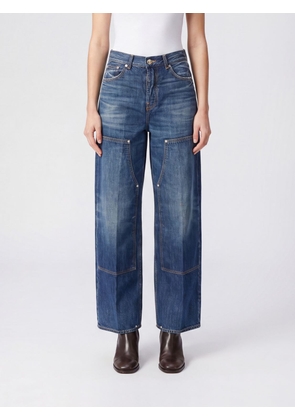 HAIKURE Jeans Woman color Denim
