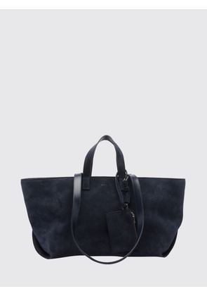 A. P.C. Le Drummer Large Suede Tote Bag with Four Handles