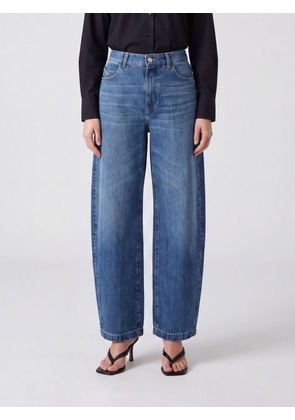 THE ATTICO Jeans Woman color Blue