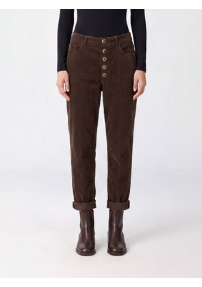 DONDUP Pants Woman color Brown