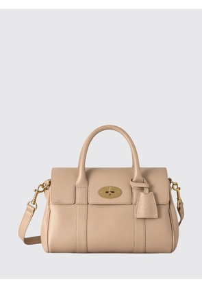 MULBERRY Small Bayswater Tote Bag in Grained Calf Leather with Strap