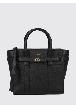 MULBERRY Bayswater Mini Zipped Tote Bag in Calf Leather with Shoulder Strap