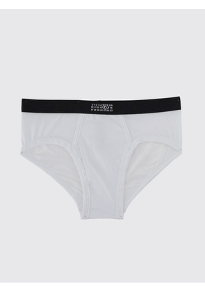 MM6 MAISON MARGIELA Cotton Briefs with Logo Elastic Waistband