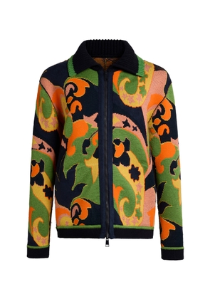 Etro Zipped Knit Cardigan - Moda Operandi