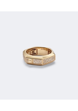 Messika Moderniste 18kt gold ring with diamonds