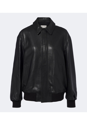 Nour Hammour Toyen leather blouson jacket