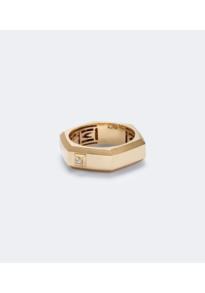 Messika Moderniste Medium 18kt gold ring with diamond