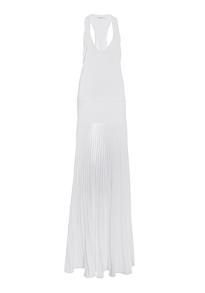 Brandon Maxwell The Delphine Scoop Neck Racer Back Gown - Moda Operandi