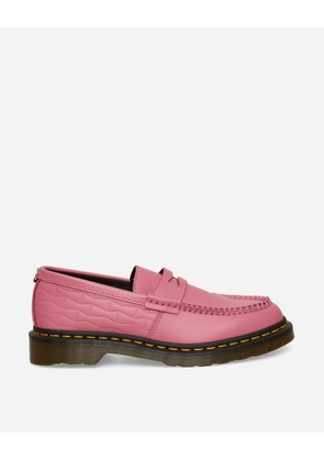Wasted Youth Penton Leather Loafers Pink