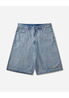 Men s  Your Message Here  Denim Shorts Blue Denim