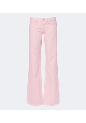 Frame Gray wide-leg jeans