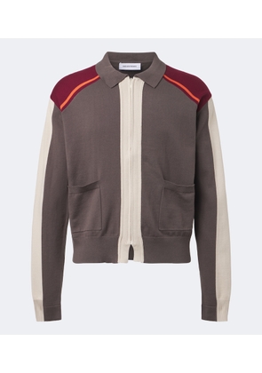 Kiko Kostadinov Munno cotton zip-up cardigan