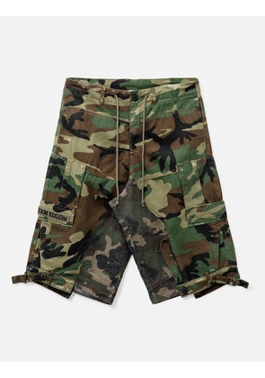 Upside Down Cargo Shorts
