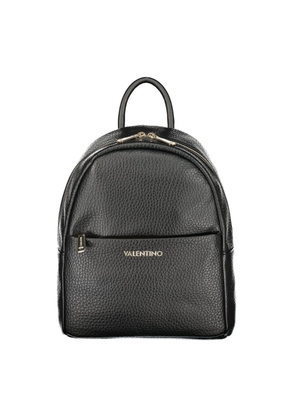 Mario Valentino Black Polyurethane Women's Backpack