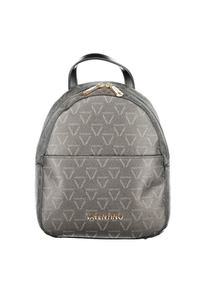 Mario Valentino Black Polyurethane Women's Backpack