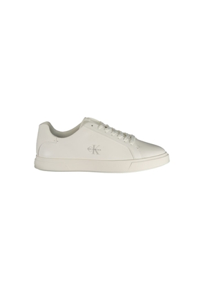 Calvin Klein White Polyurethane Women's Sneaker - EU37/US7