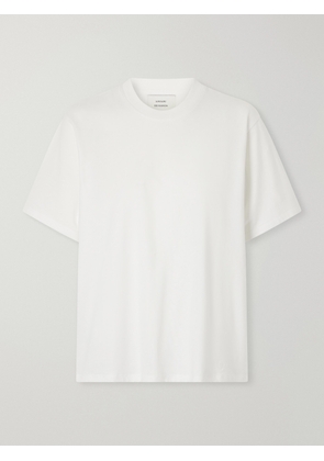 Loulou de Saison - Telanto Supima Cotton-jersey T-shirt - White - x small,small,medium,large,x large