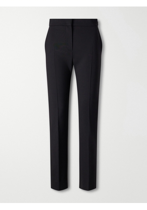 Max Mara - Mxmacino Wool-blend Mid-rise Slim-leg Pants - Black - UK 2,UK 4,UK 6,UK 8,UK 10,UK 12,UK 14,UK 16,UK 18