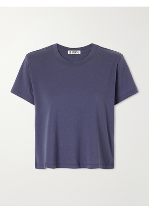 ÉTERNE - Cotton And Modal-blend Jersey T-shirt - Blue - x small,small,medium,large,x large