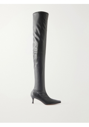 Proenza Schouler - Trap 60 Stretch Over-the-knee Boots - Black - IT36,IT36.5,IT37,IT38.5,IT39,IT39.5,IT40,IT40.5,IT41,IT41.5,IT42