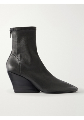 Proenza Schouler - Slant Leather Ankle Boots - Black - IT36,IT36.5,IT37,IT37.5,IT38,IT38.5,IT39,IT39.5,IT40,IT40.5,IT41,IT41.5,IT42