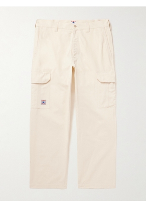 RANDY'S GARMENTS - Straight-Leg Cotton-Ripstop Cargo Trousers - Men - Neutrals - UK/US 30