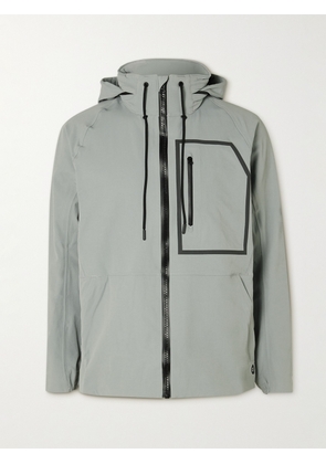 OUTERKNOWN - Apex Stretch Recycled-Nylon Hooded Jacket - Men - Gray - S